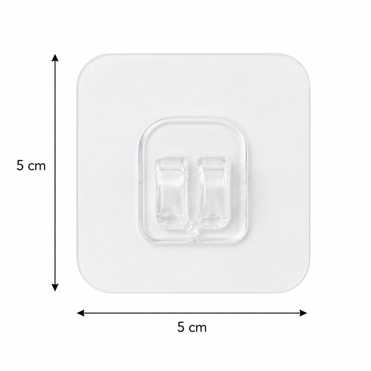 Self adhesive transparent wall hook image 6