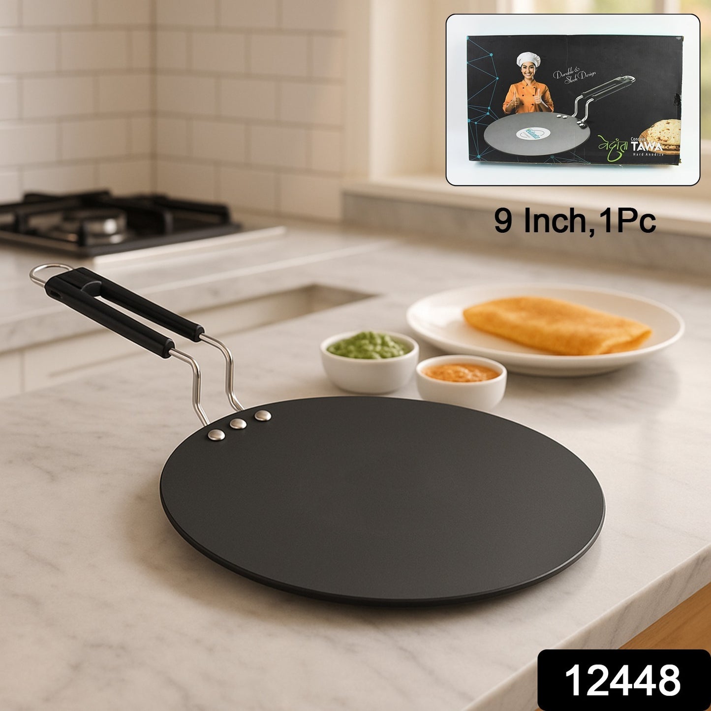 Quick Heat Flat Tawa