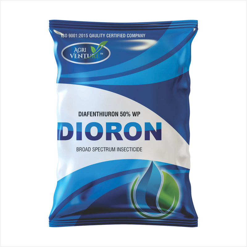 AgriVenture DIORON ( Diafenthiuron 50% WP ) Specially For All Vegetables, Broad Spectrum Insecticide for Control of Whiteflies and Mites (500 Gm)