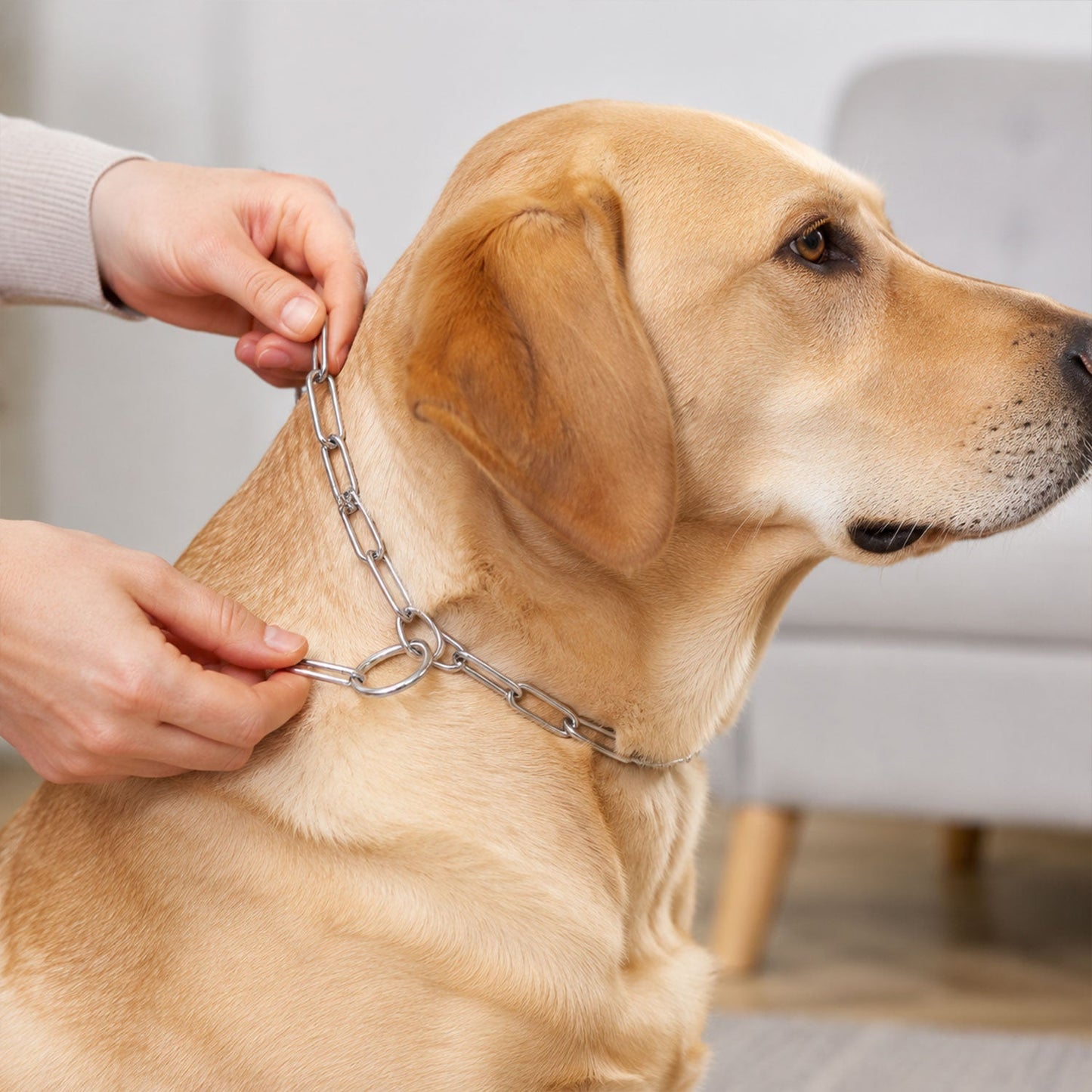 Heavy duty pet tie chain