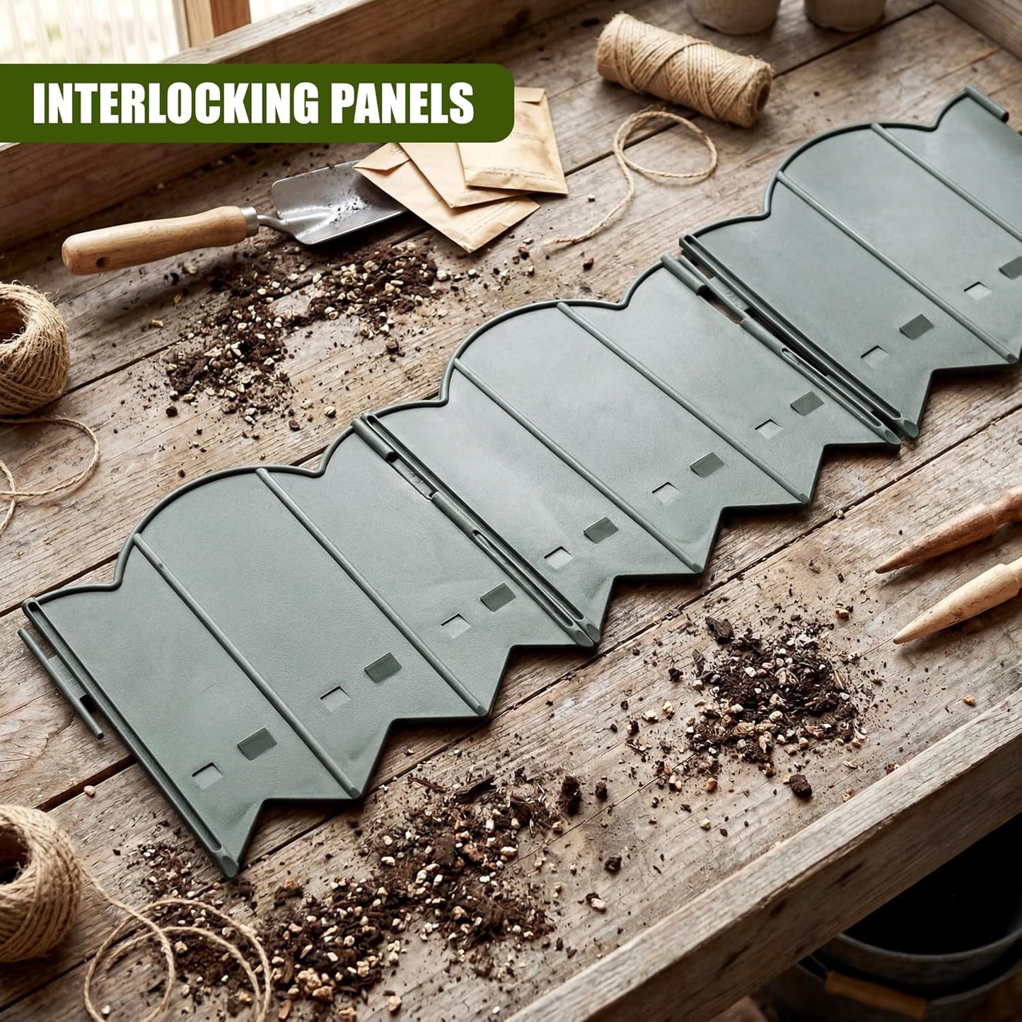 Plastic garden lawn edging border product image 3
