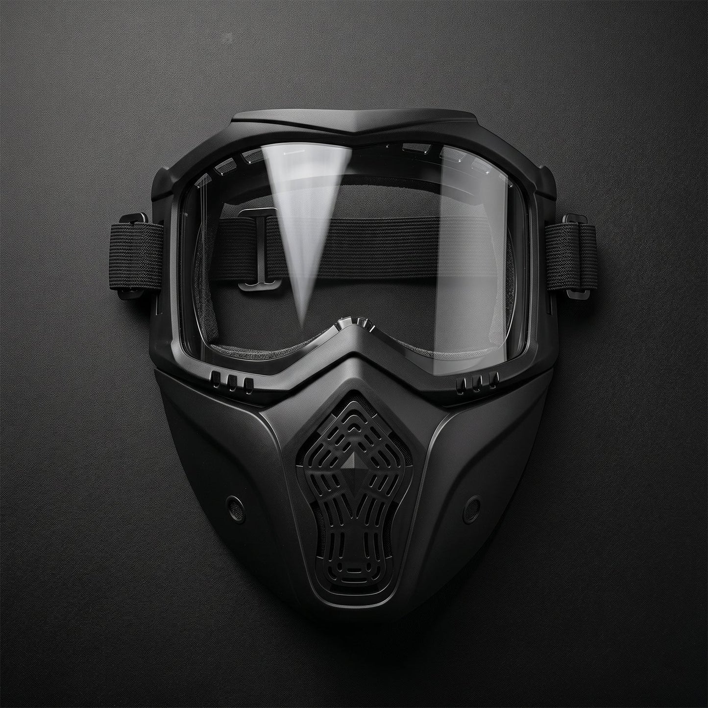Protective Bike Goggle Face Mask Detachable Riding Glasses Dust Proof (1 Pc)