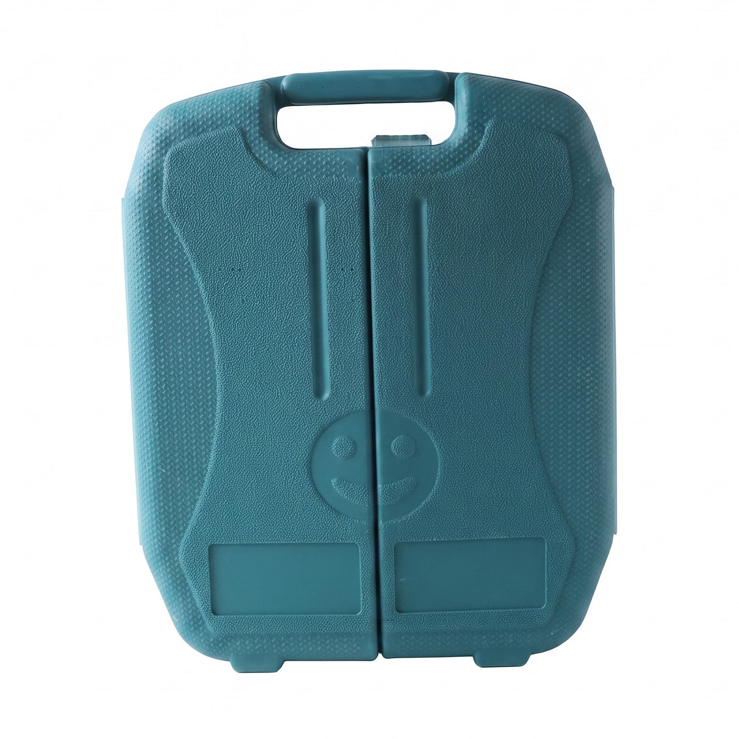 Portable home tool kit case on white background