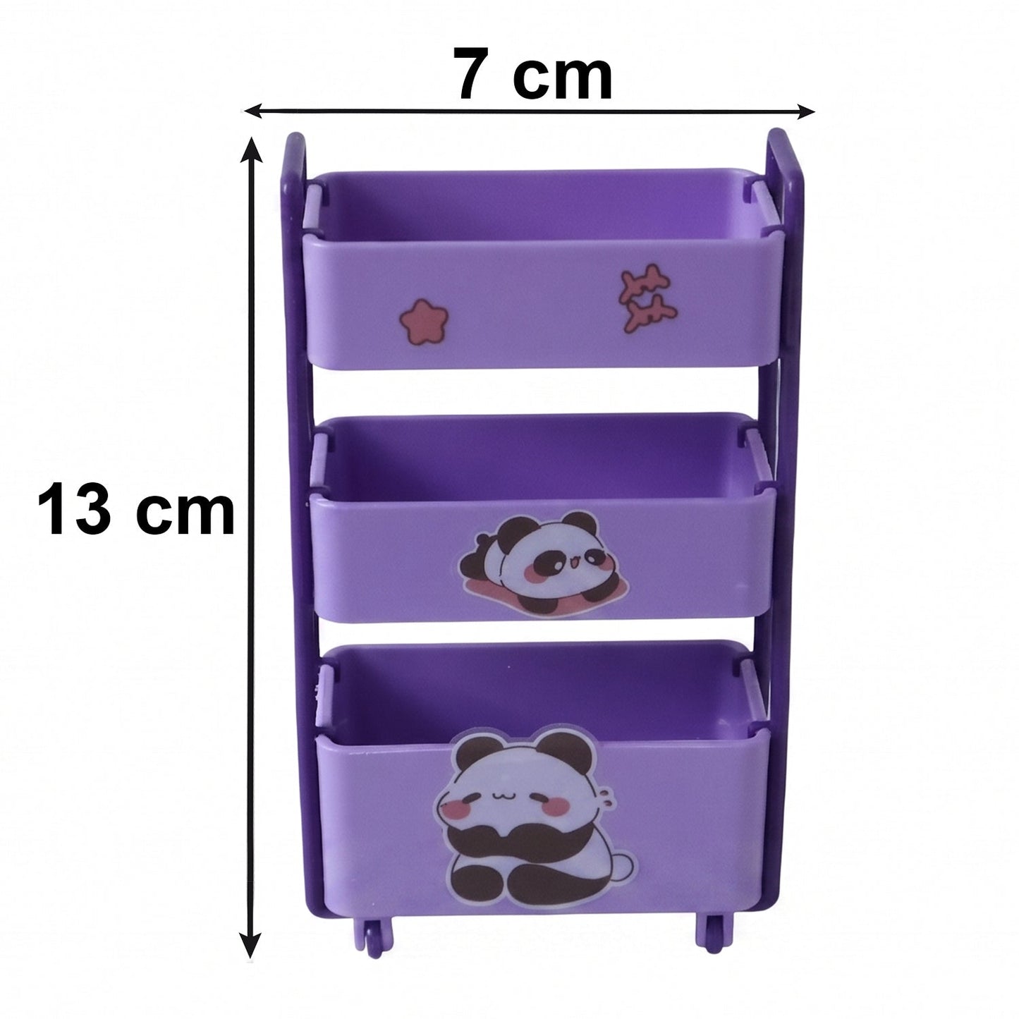 17125 mini 3 layer storage trolley size