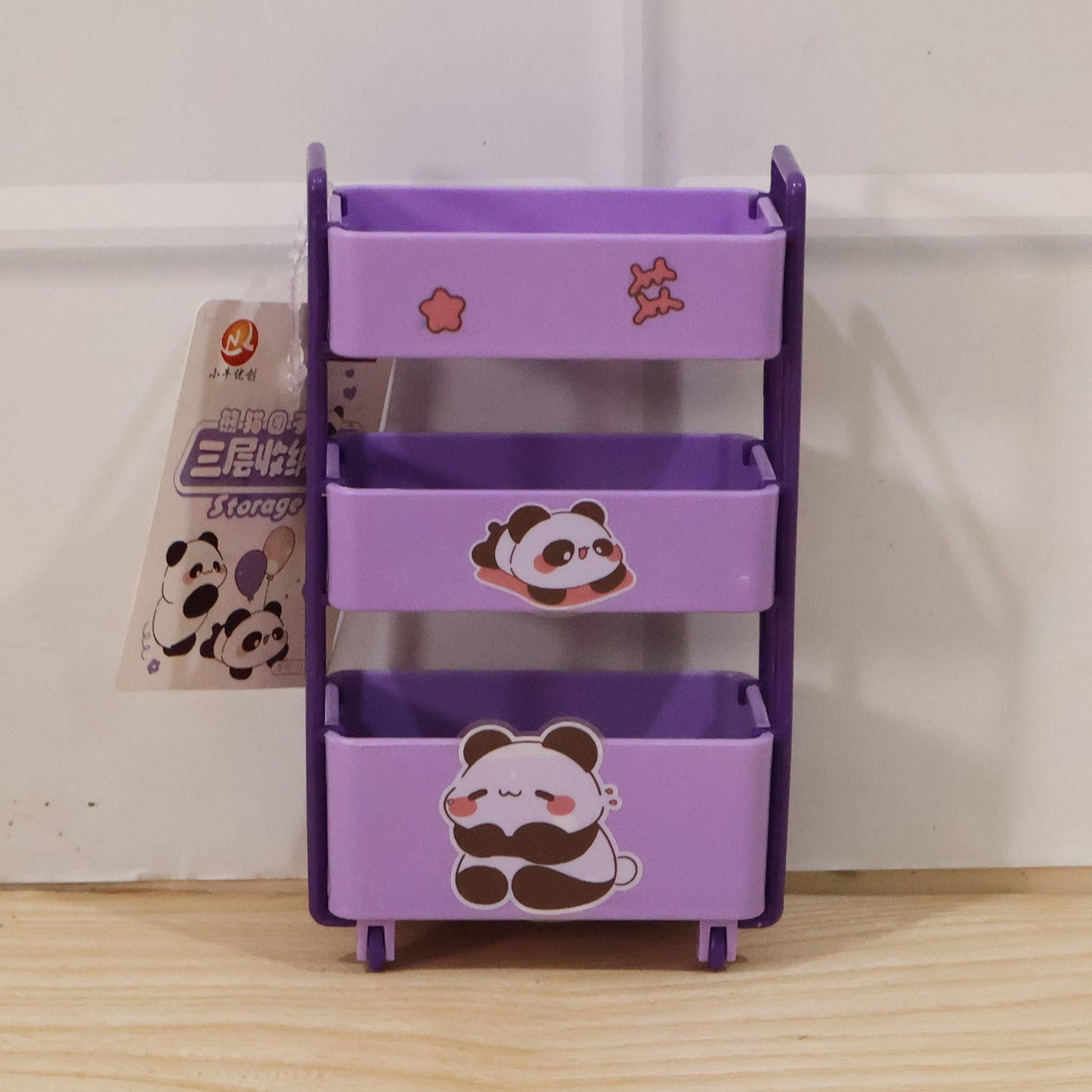 17125 mini 3 layer storage trolley live use