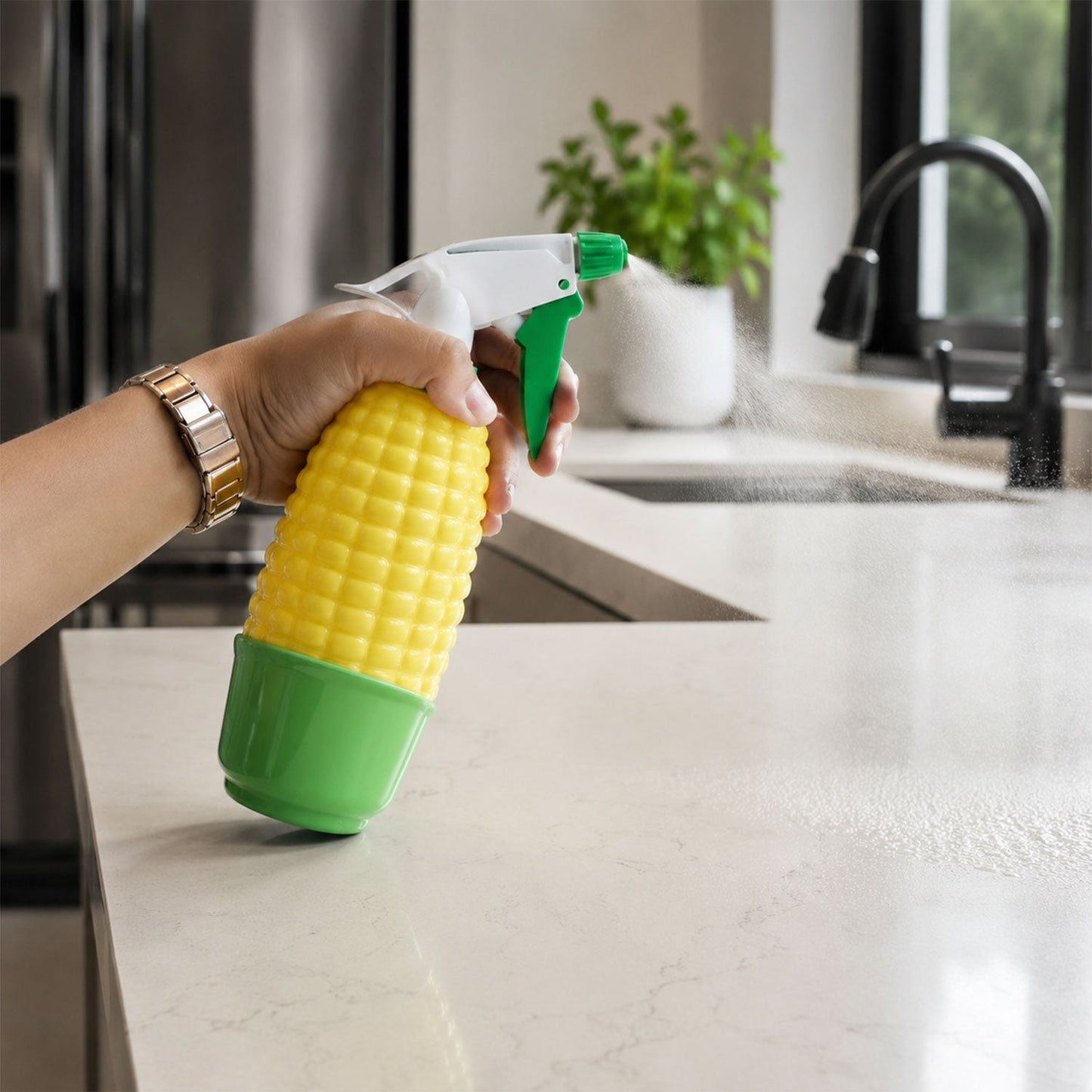 17128 corn shape spray bottle live