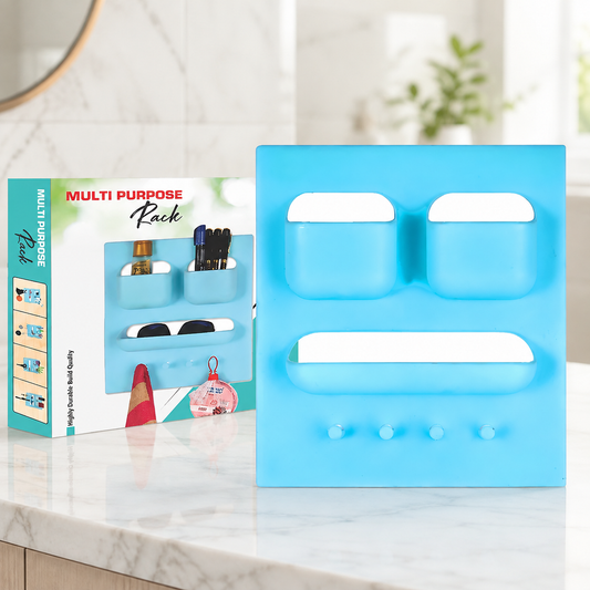 Soap Dish with Toothbrush Holder – Unbreakable Plastic | VelvetBubbles