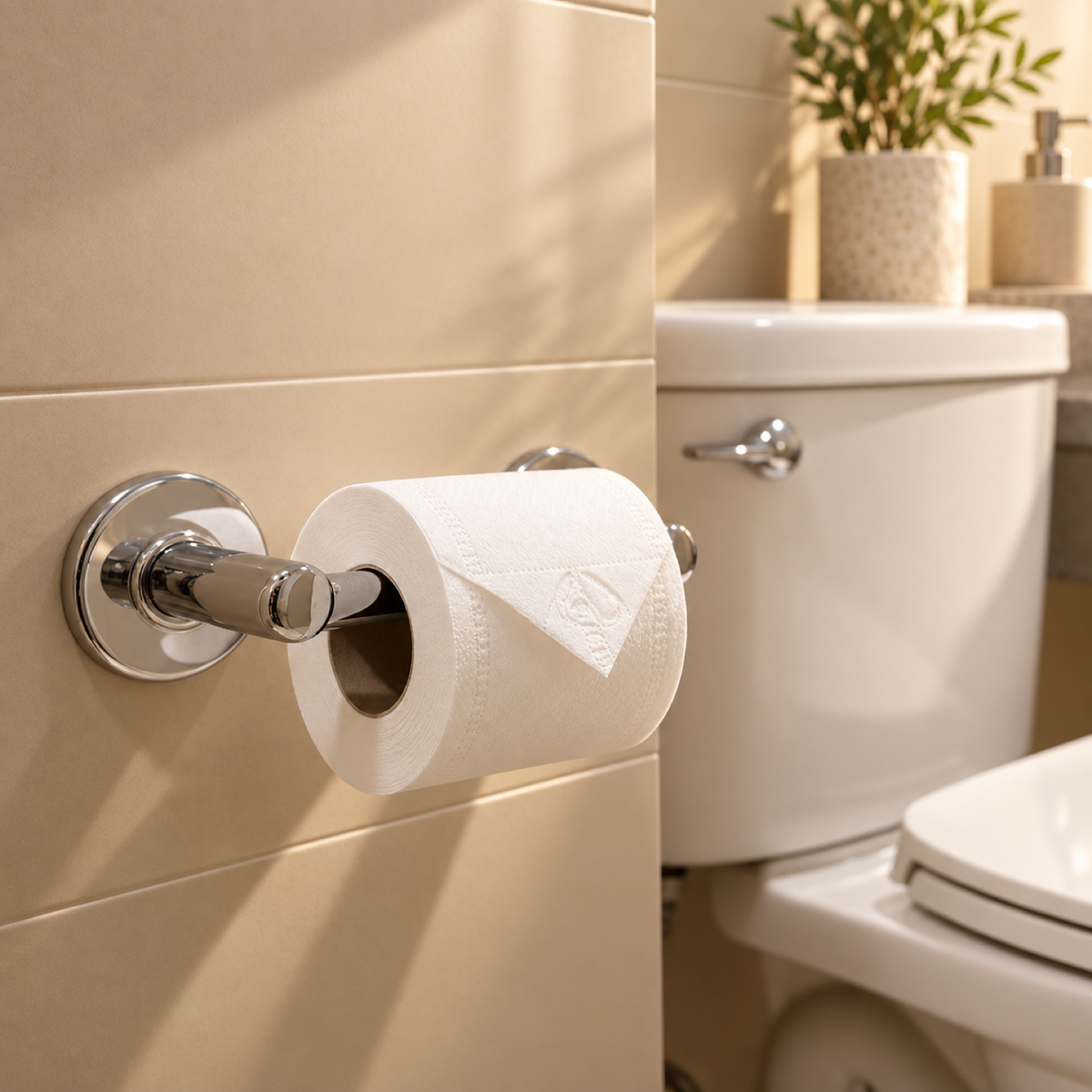 Ultra-Soft 2-Ply Toilet Roll – 120 Sheets for Comfort & Hygiene