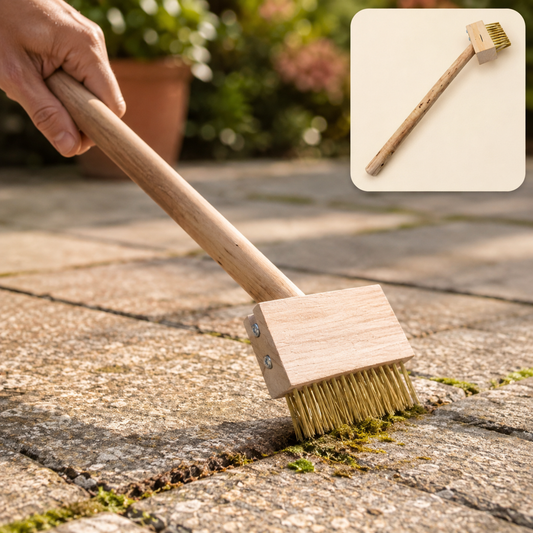 Paving Brush – Wooden Block Patio Weed Remover | ToolMate Pro