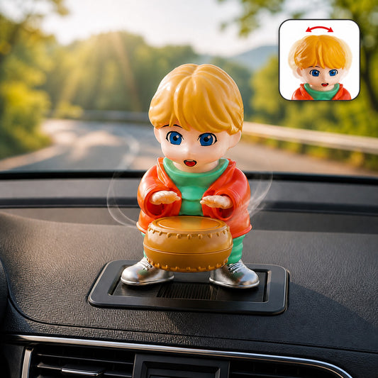 Solar Car Air Freshener – Drummer Design Aromatherapy | Velvet Wheels