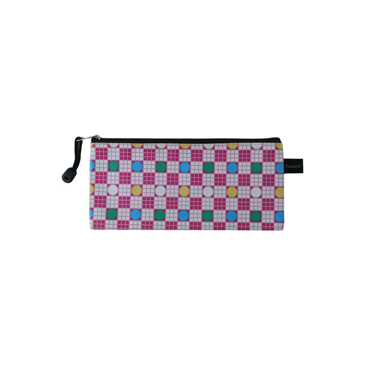 Kids and students using colorful pencil zipper pouch for stationery organization