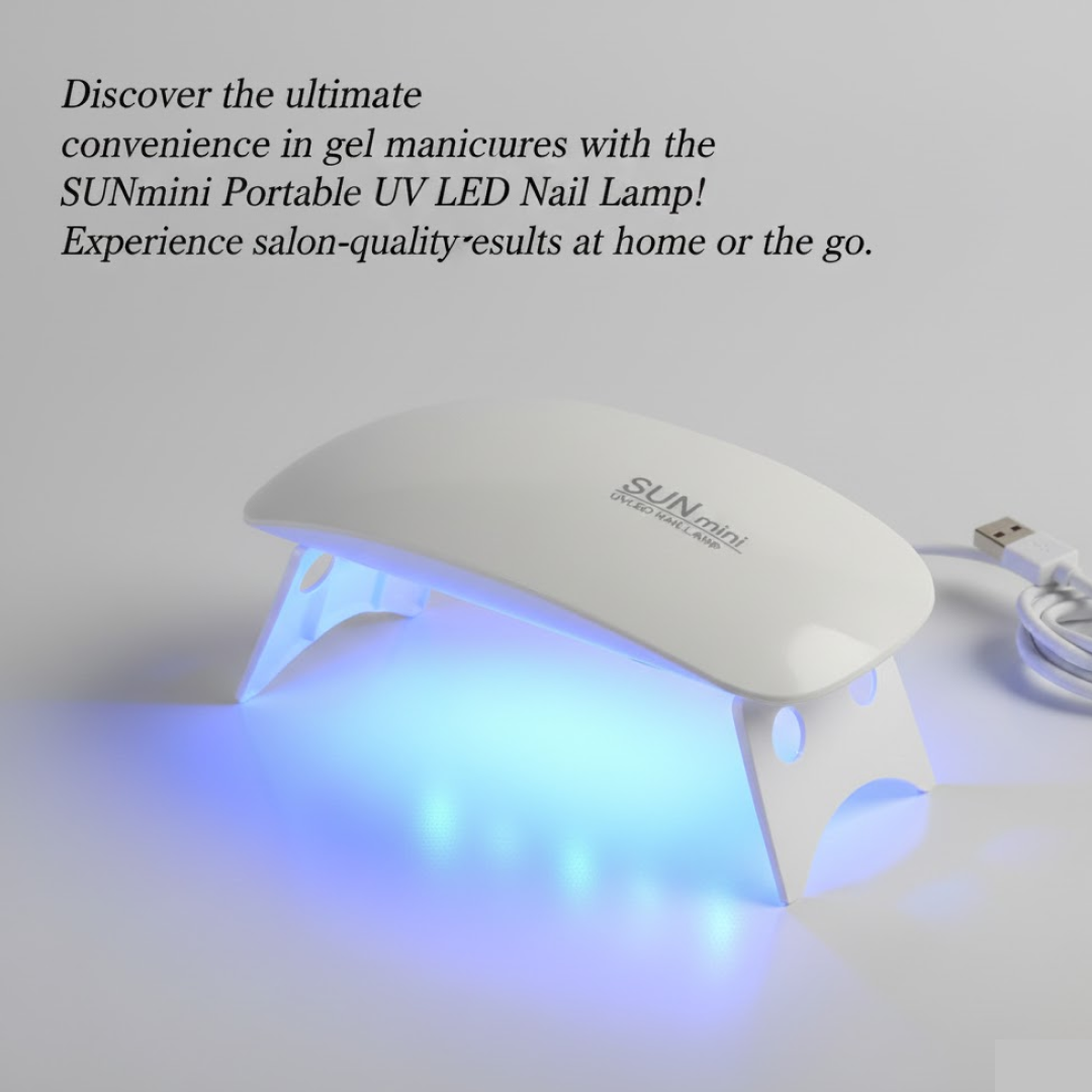UV LED Lamp Nail Dryer Mini Portable Nail Lamp Professional (1 Pc)