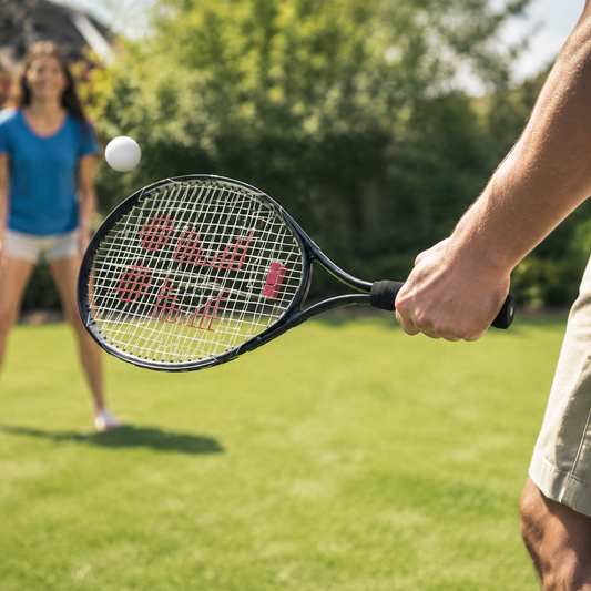 Lightweight Tennis Racket – Durable Aluminium Frame with Full Cover