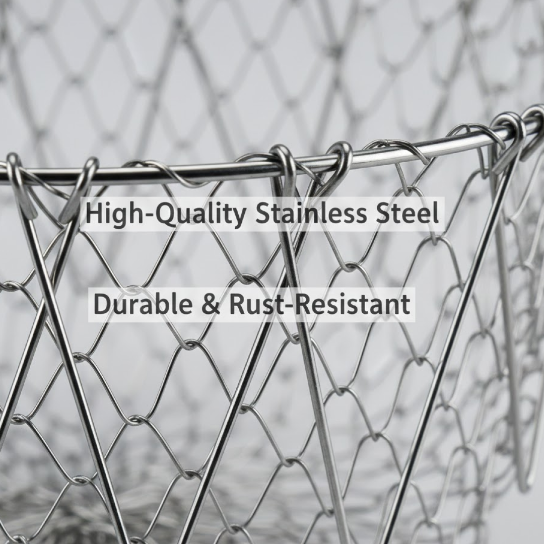 Foldable Strainer Chef Basket