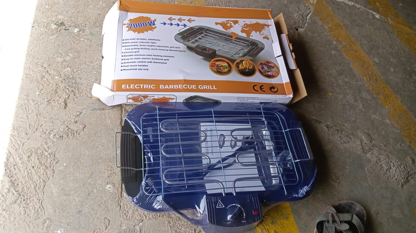 इलेक्ट्रिक बारबेक्यू ग्रिल 2000w (1 पीस)