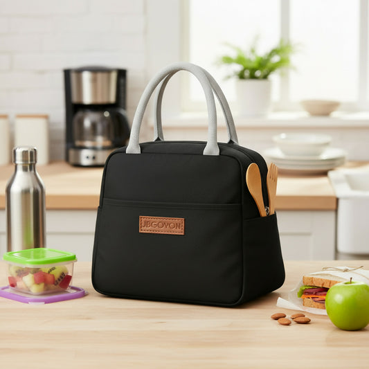 Premium Insulated Multicolor Tiffin Bag for Office & Travel Waterproof & Easy-to-Clean Lunch Bag (Mix Colour/ 1Pc)