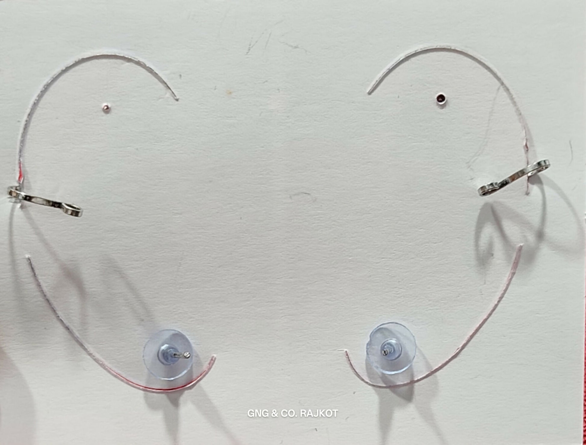 Silver Jhumka Earings