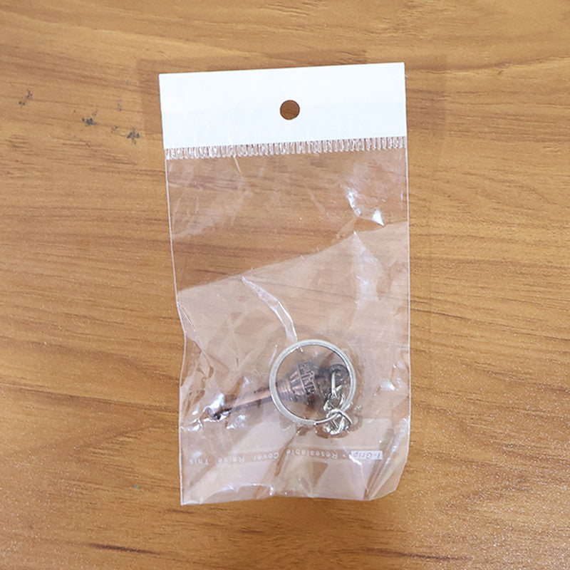 Jay Shree Ram Gada Antique Brown (Metal Keychain)