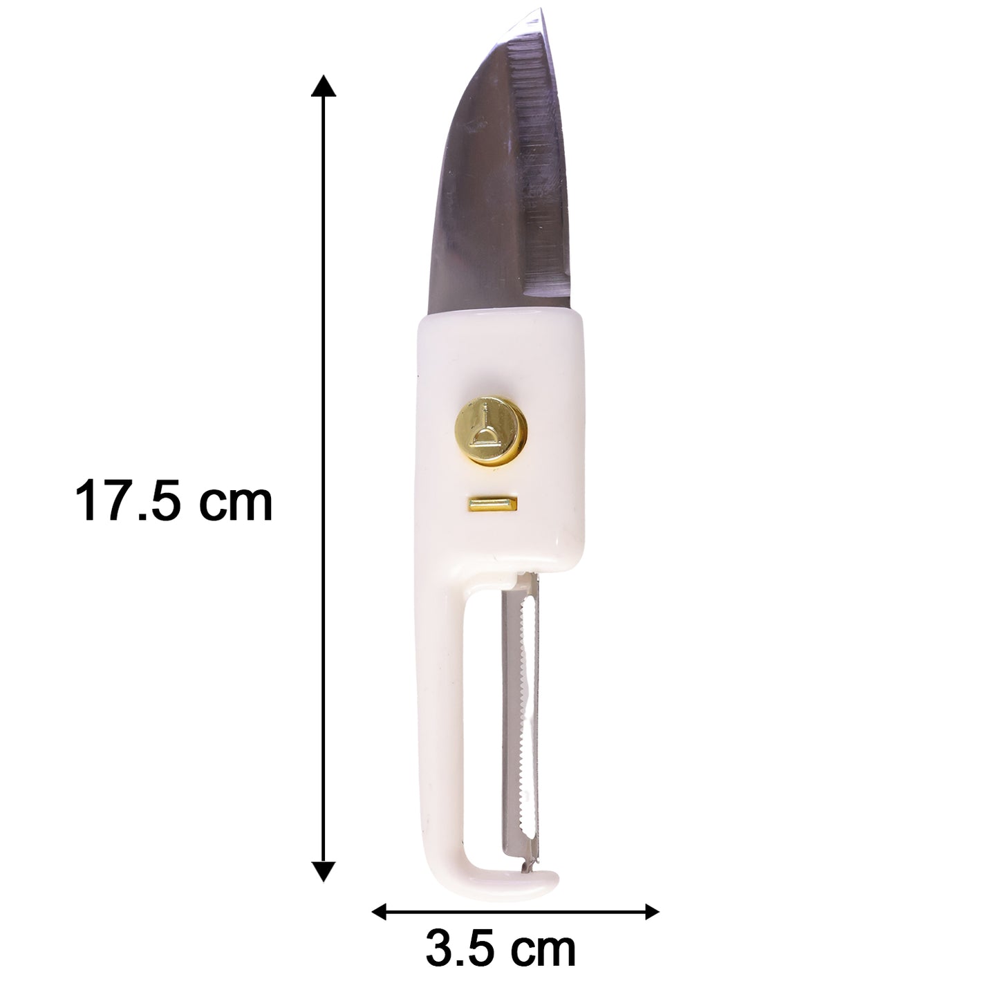 2 in 1 Knife, Multifunctional peeler fruit knife (1 Pc)