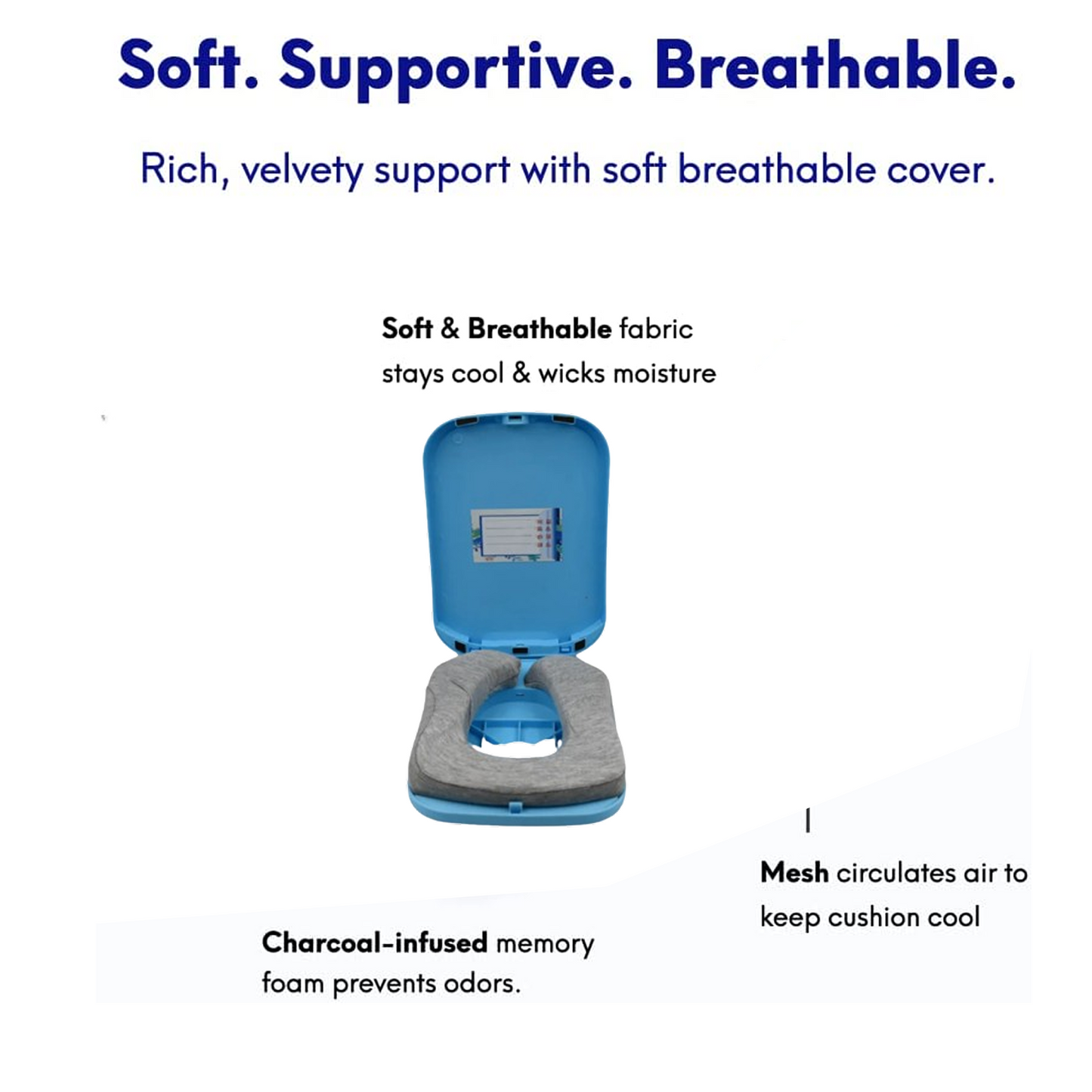 सॉफ्ट नैप डोनट पिलो | फोल्डेबल किड्स हेड डेस्क पिलो | स्लो रिबाउंड डेस्क नैप पिलो ऑफिस, स्कूल, लाइब्रेरी, आउटडोर के लिए ले जाने में आसान