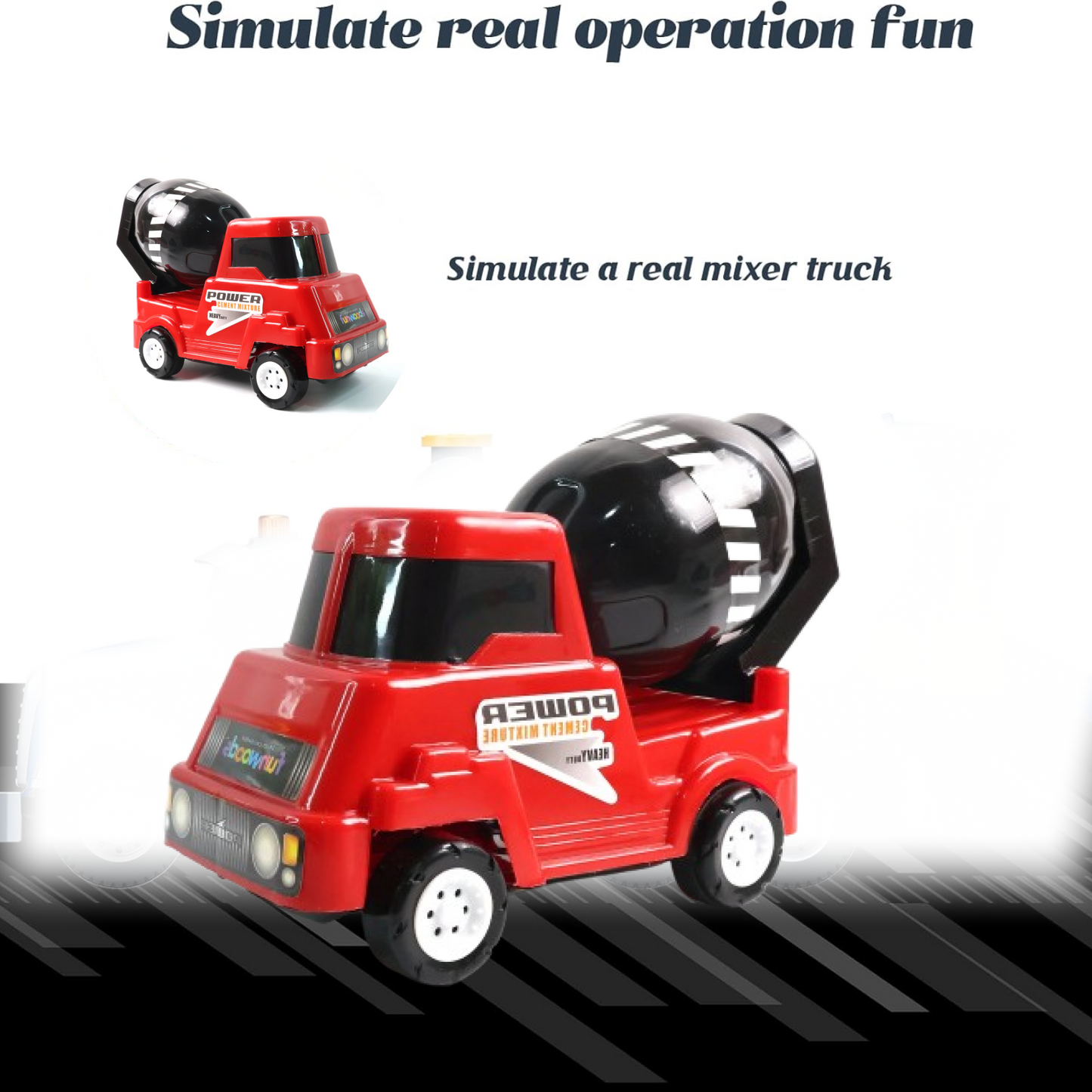 kids cement mixer toy