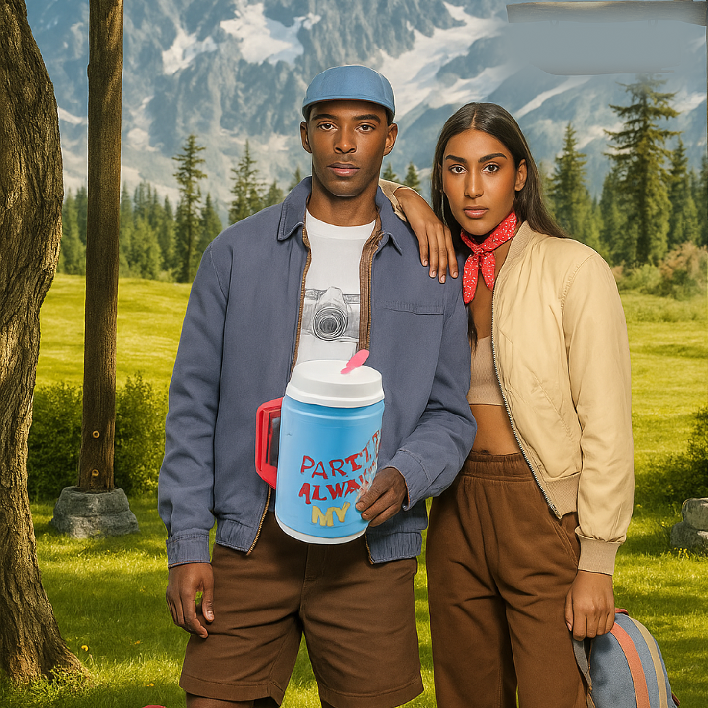 ढक्कन के साथ इंसुलेटेड मग, कैप के साथ लचीला स्ट्रॉ (709 एमएल)