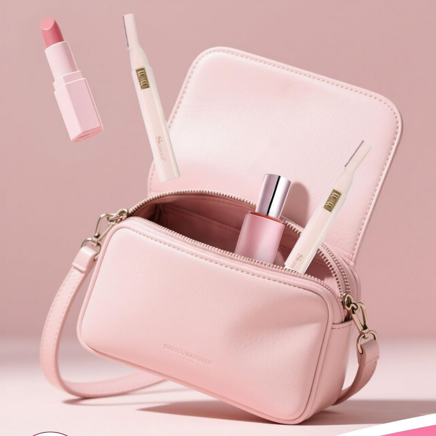 Mini Electric Eyebrow & Facial Hair Trimmer - (Set)