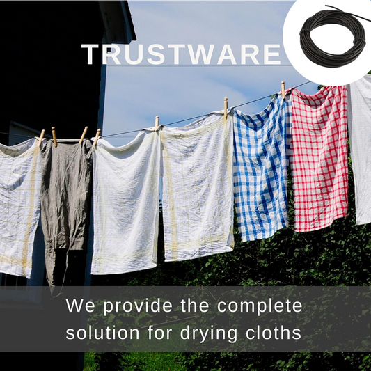 कपड़ा सुखाने का तार उच्च गुणवत्ता वाले कृषि और बागवानी में उपयोग के लिए 10 मीटर तार