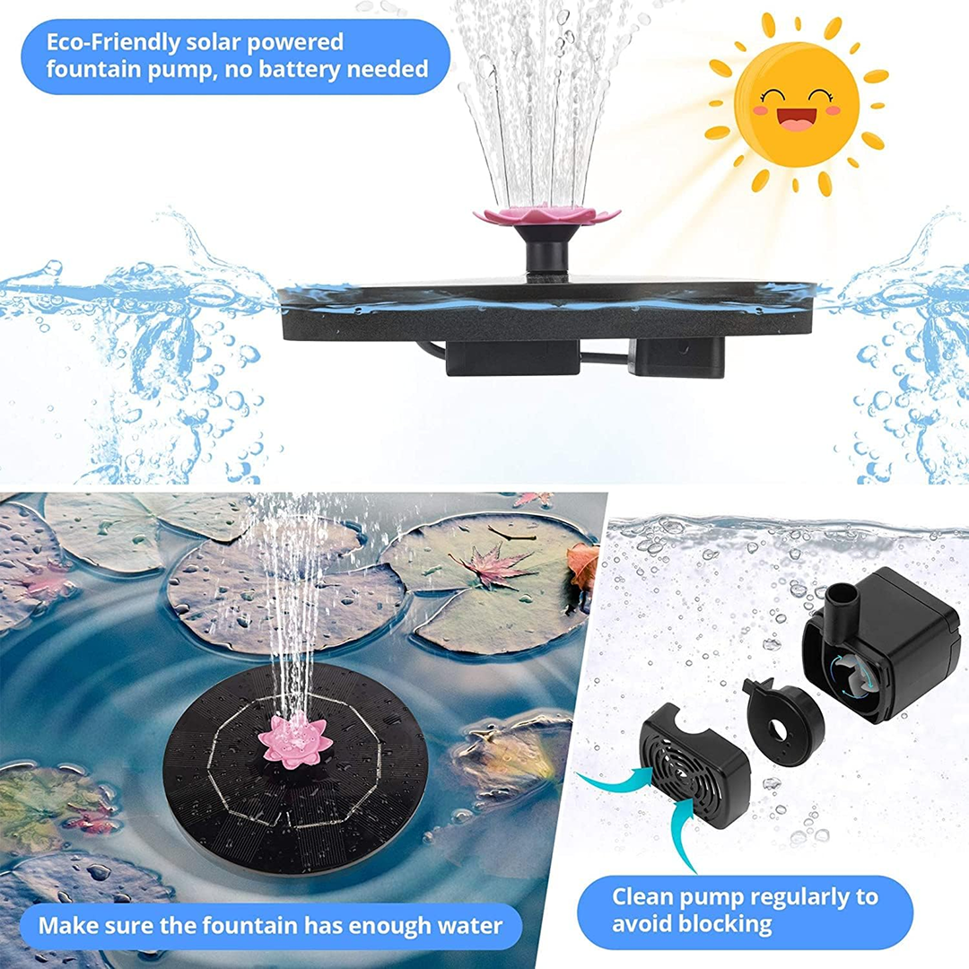 Solar Water Fountain Pump (1 Set)