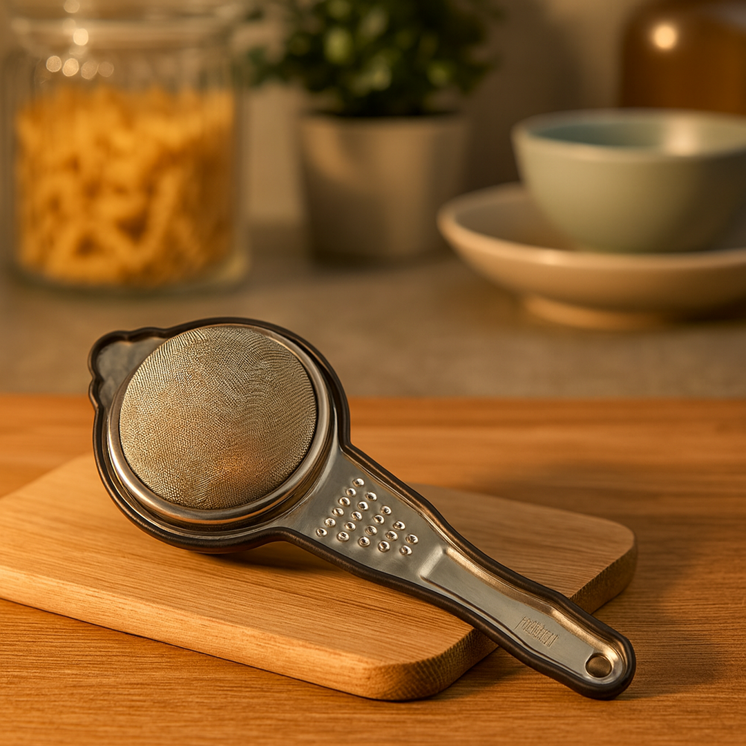 Ritu Heavy-Duty Stainless Steel Fine Mesh Tea Strainer (1 Pc)