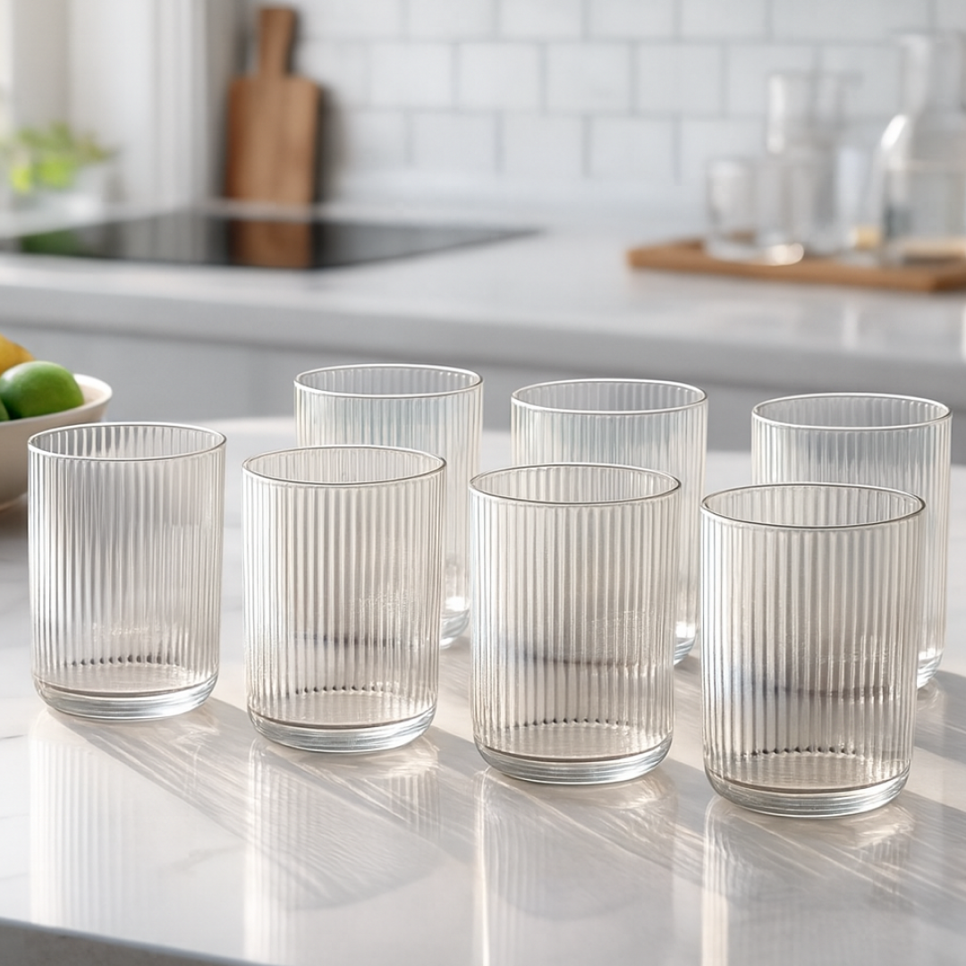 Supermom Plastic Casa Glass Set (6 Pc)
