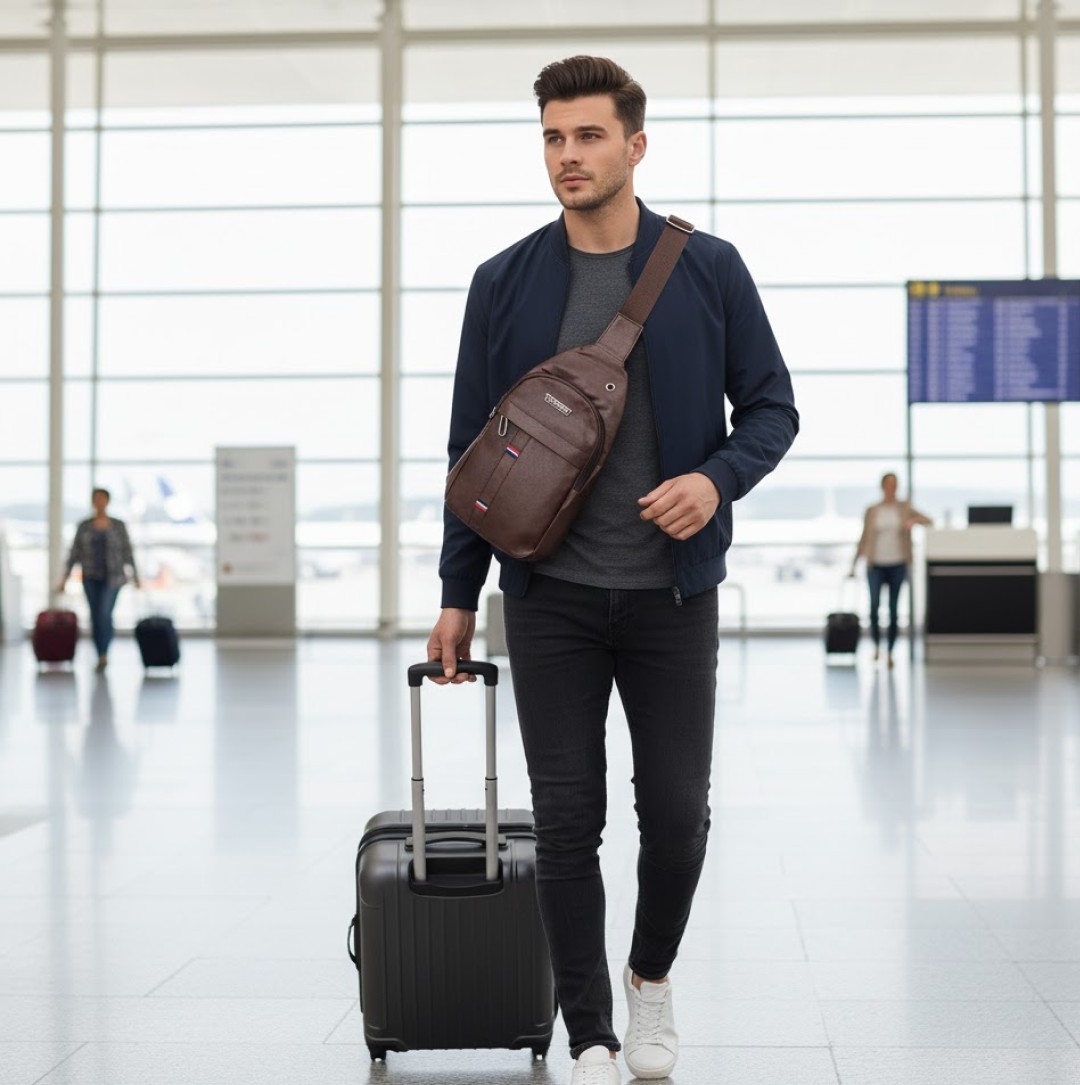 Waterproof Anti Theft Cross-body fanny pack waist bag, Travel Bag (1 Pc)