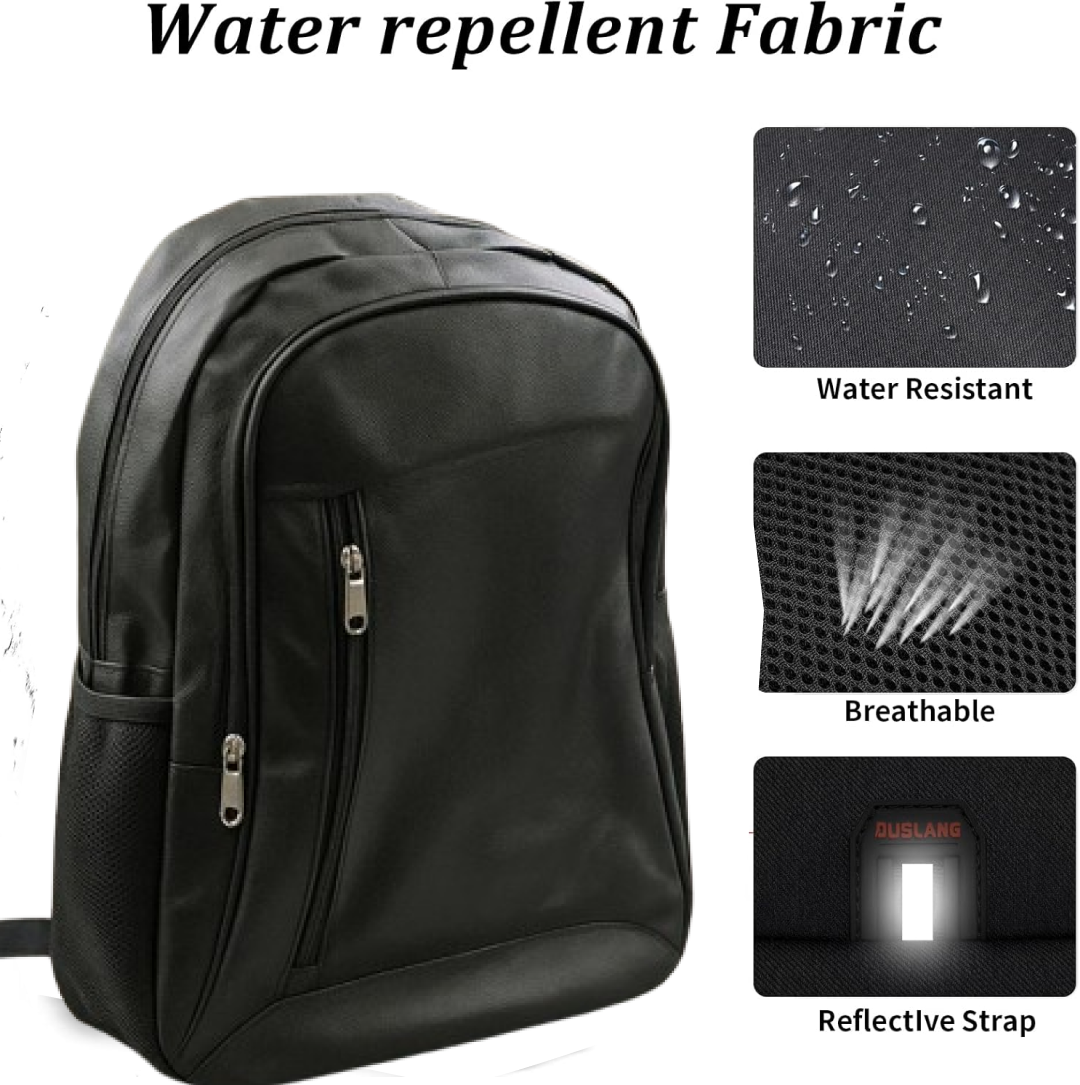 लैपटॉप बैकपैक पॉलिएस्टर लैपटॉप बैकपैक स्लिम टिकाऊ लैपटॉप बैकपैक वाटर रेसिस्टेंट कॉलेज बैग कंप्यूटर बैग पुरुषों और महिलाओं के लिए उपहार