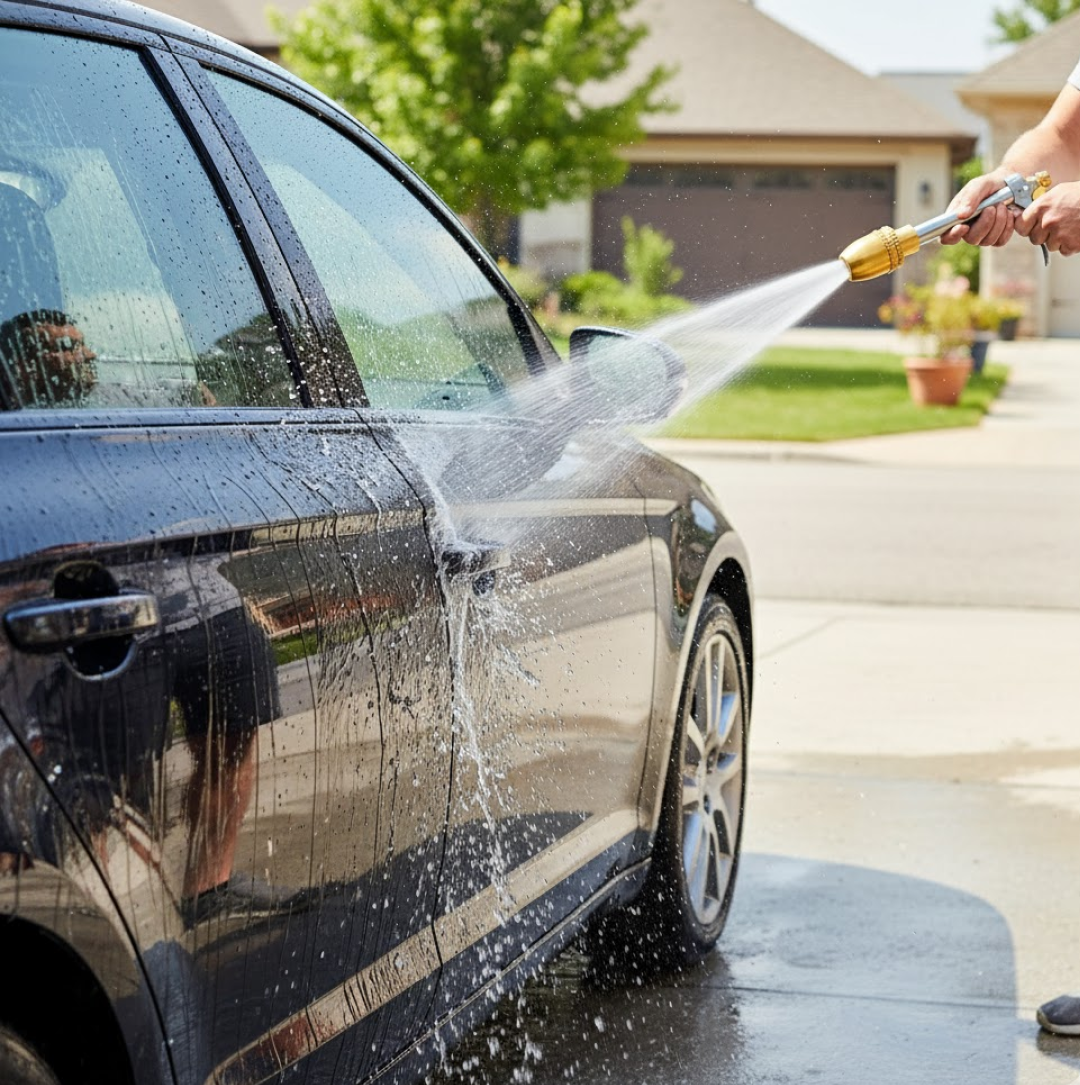 water spray nozzle for water pipe booster nozzle for car wash nozzle with high pressure water adjustable brass nozzle water spray gun for gardening watering tools