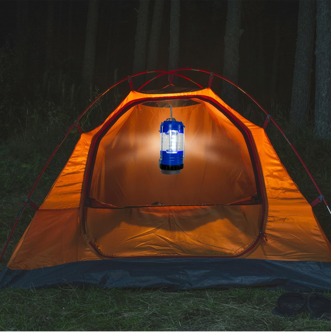 Portable Waterproof Camping Lantern for Hiking & Fishing (Battery Not Included)