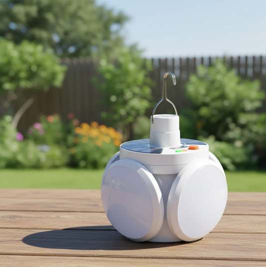 सोलर मल्टी-फंक्शनल इमरजेंसी LED लाइट बल्ब USB चार्जिंग के साथ, LED कैम्पिंग लैंप, कैम्पिंग लैंप, USB रिचार्जेबल, 5 ब्राइटनेस लाइट मोड, फोल्डेबल कैम्पिंग लाइट, SOS IP65 वाटरप्रूफ कैम्पिंग लाइट, ब्लैकआउट इमरजेंसी उपकरण, कैम्पिंग गैजेट