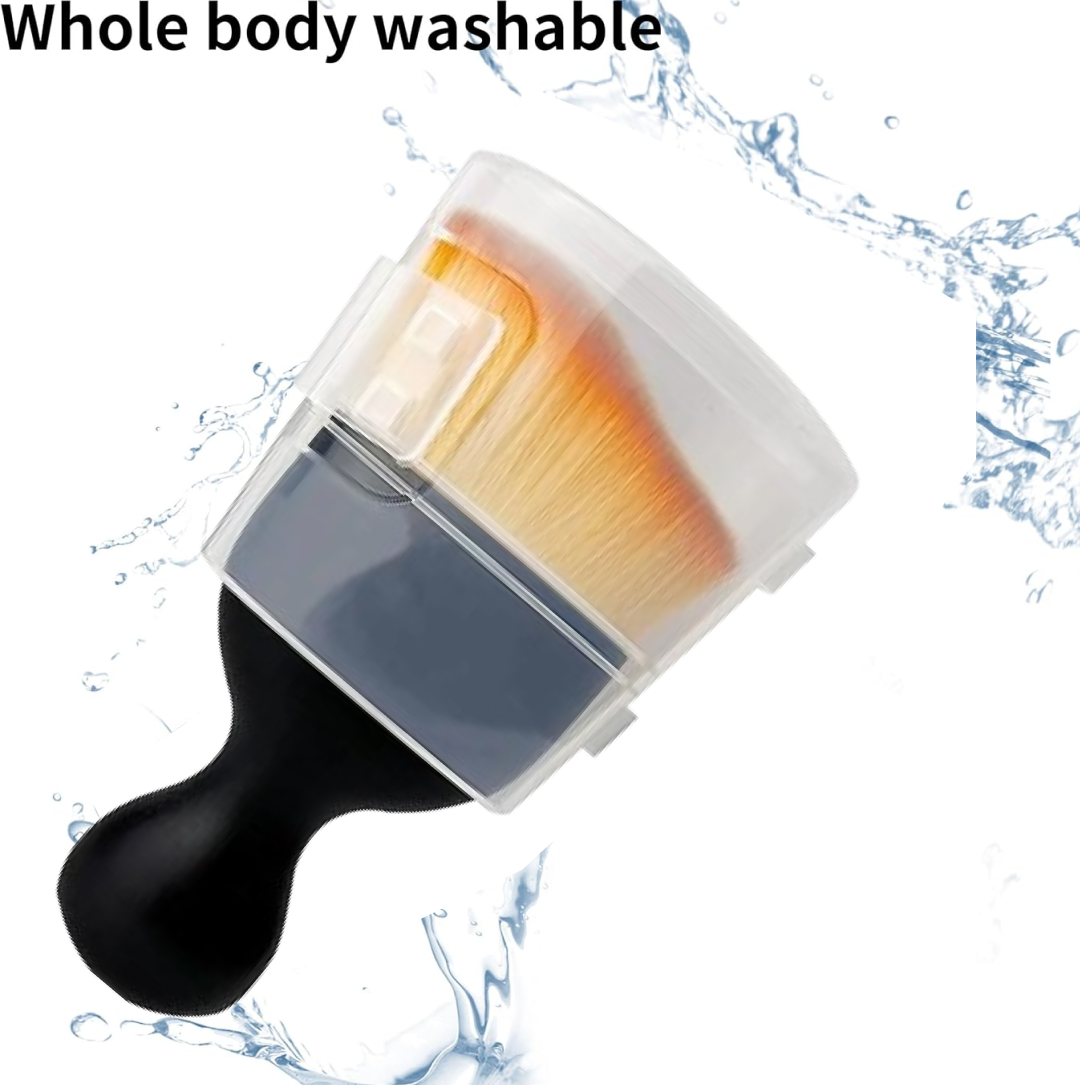 Mini cleaning brush for car dashboard and air vents