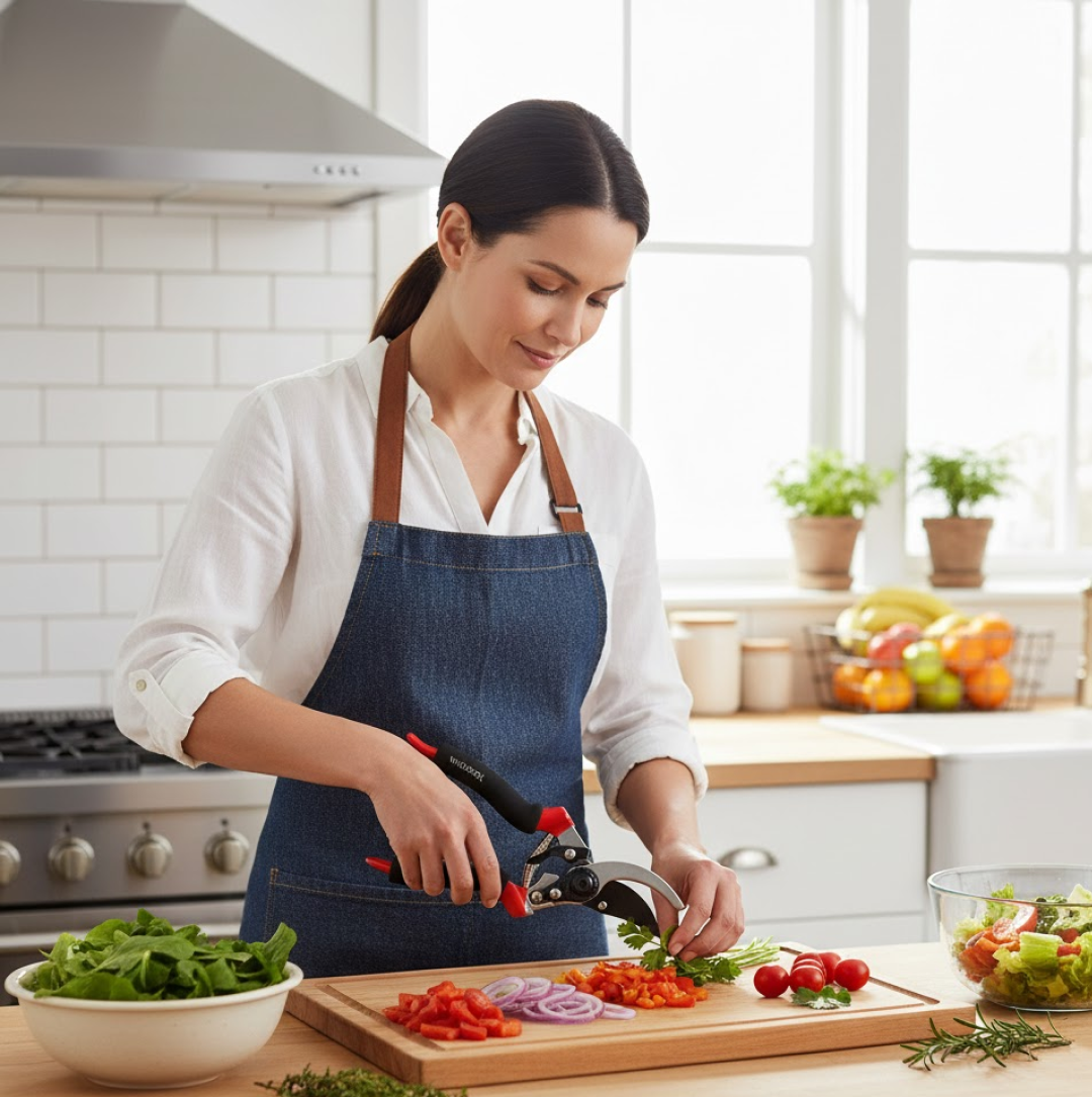 9082 21Cm રેડ ગાર્ડન શીઅર્સ શાર્પ કટર પ્રુનર્સ સિસર, પ્રુનર.