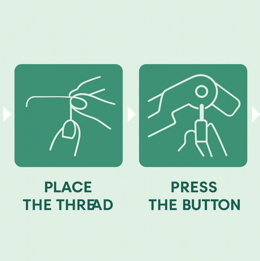 Automatic Needle Threading Device (Multicolour)