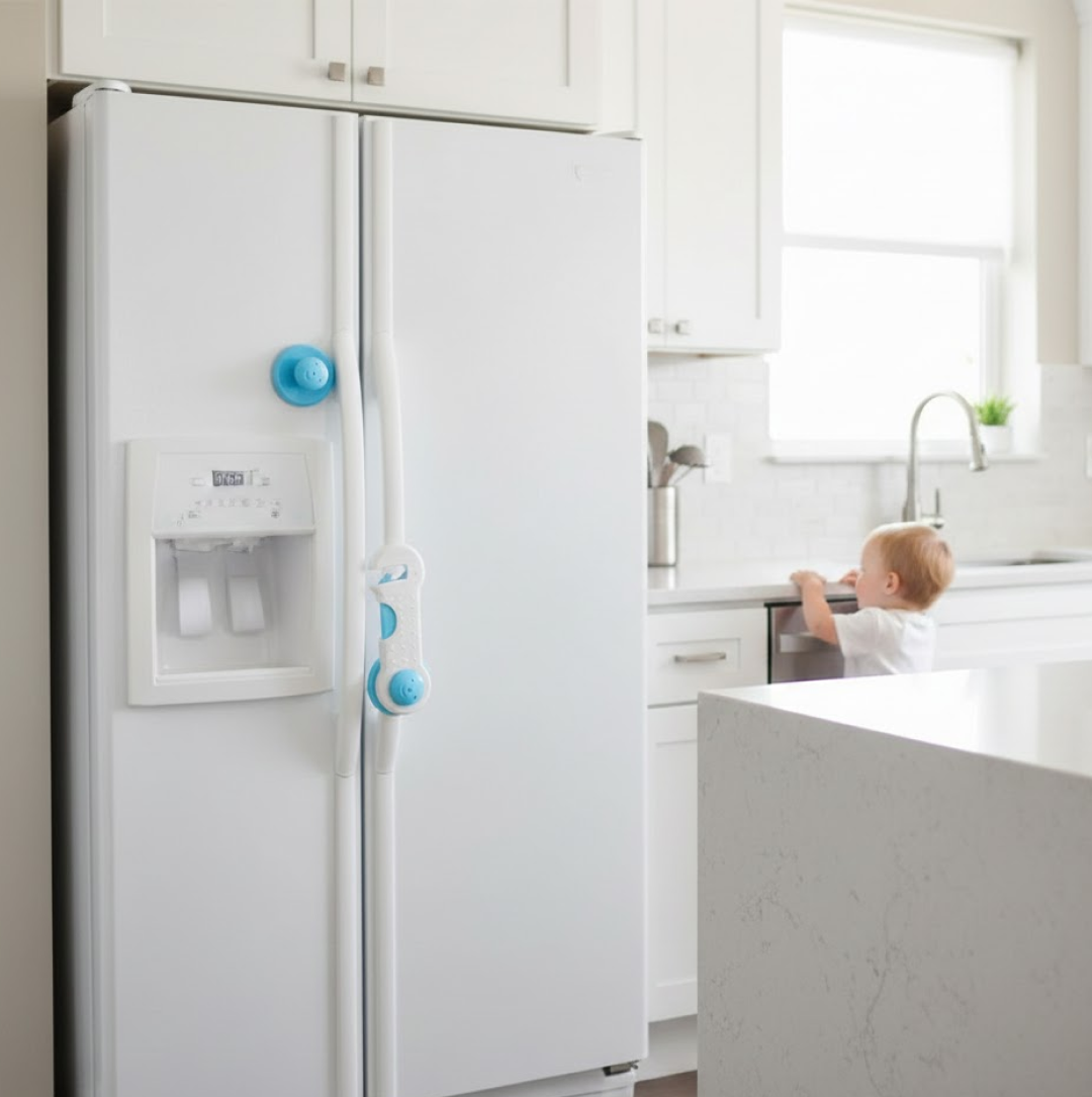 Child Safety lock Proofing for Cabinet Toilet Seat Fridge Door Drawers ( 1 pc)