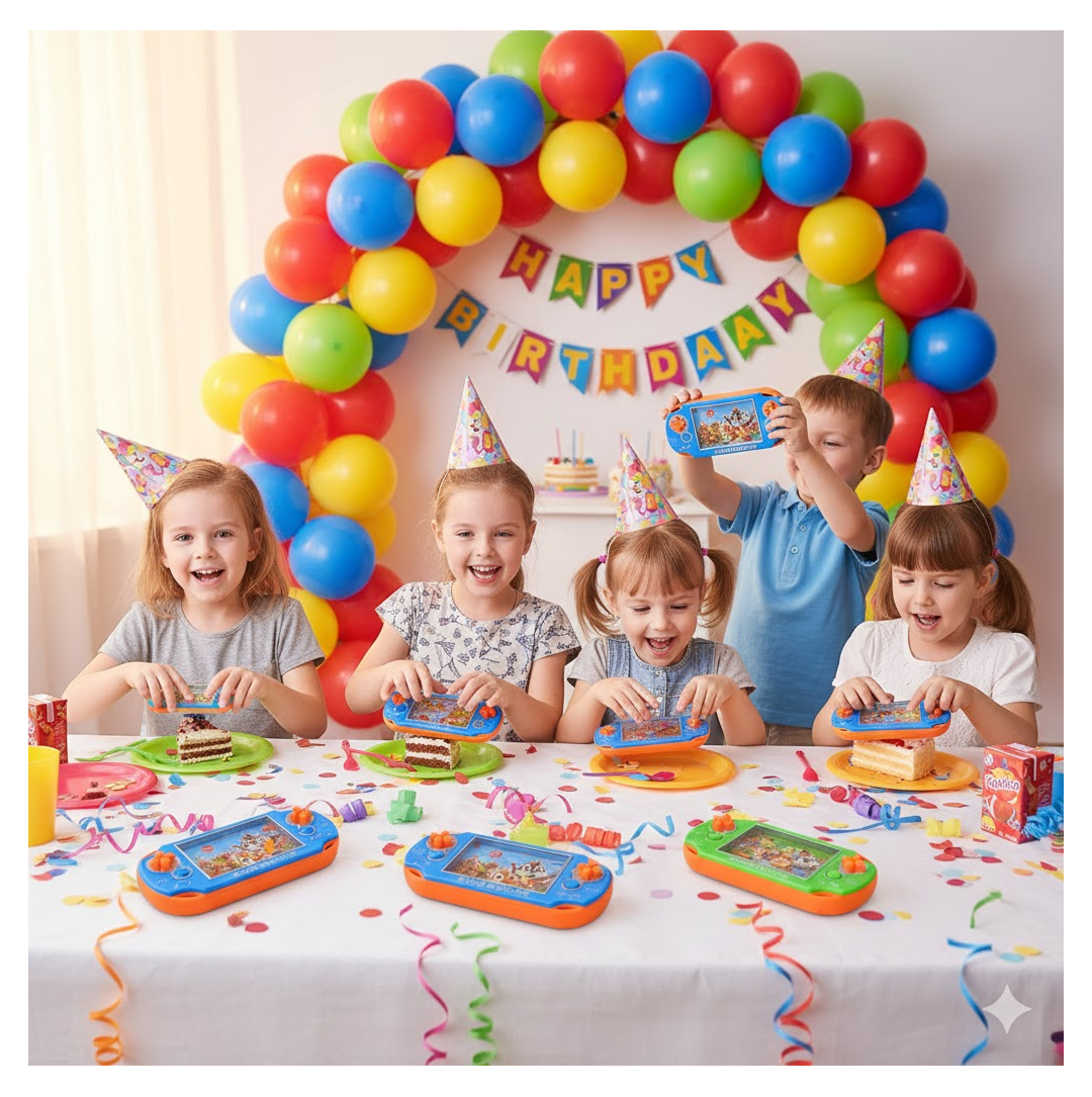 Children Handheld Water Games Toy Squeeze Game Machine Educational Toy Kids Fun Toy