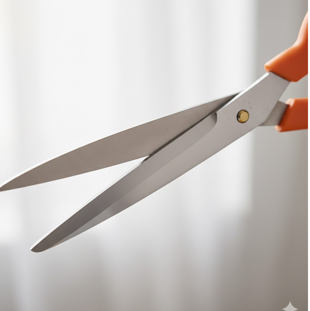 4078 ટેલર સિઝર્સ અને મેઝરિંગ ટેપ ટેલર અને હોમ યુઝ સિઝર માટે ફ્લેક્સિબલ મેઝરિંગ ટેપ સાથે ઉચ્ચ ગુણવત્તાની સિઝર