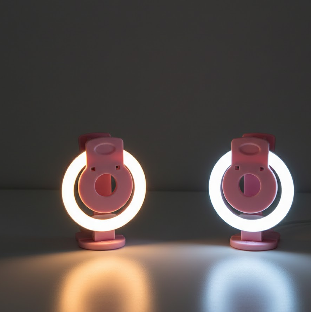 Selfie Ring Light for Brightening Face in Photos & Videos