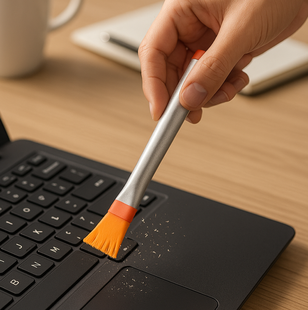 Dust Cleaning Brush for Deep Cleansteel bodyperfect size