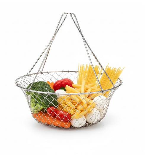 Foldable Strainer Chef Basket