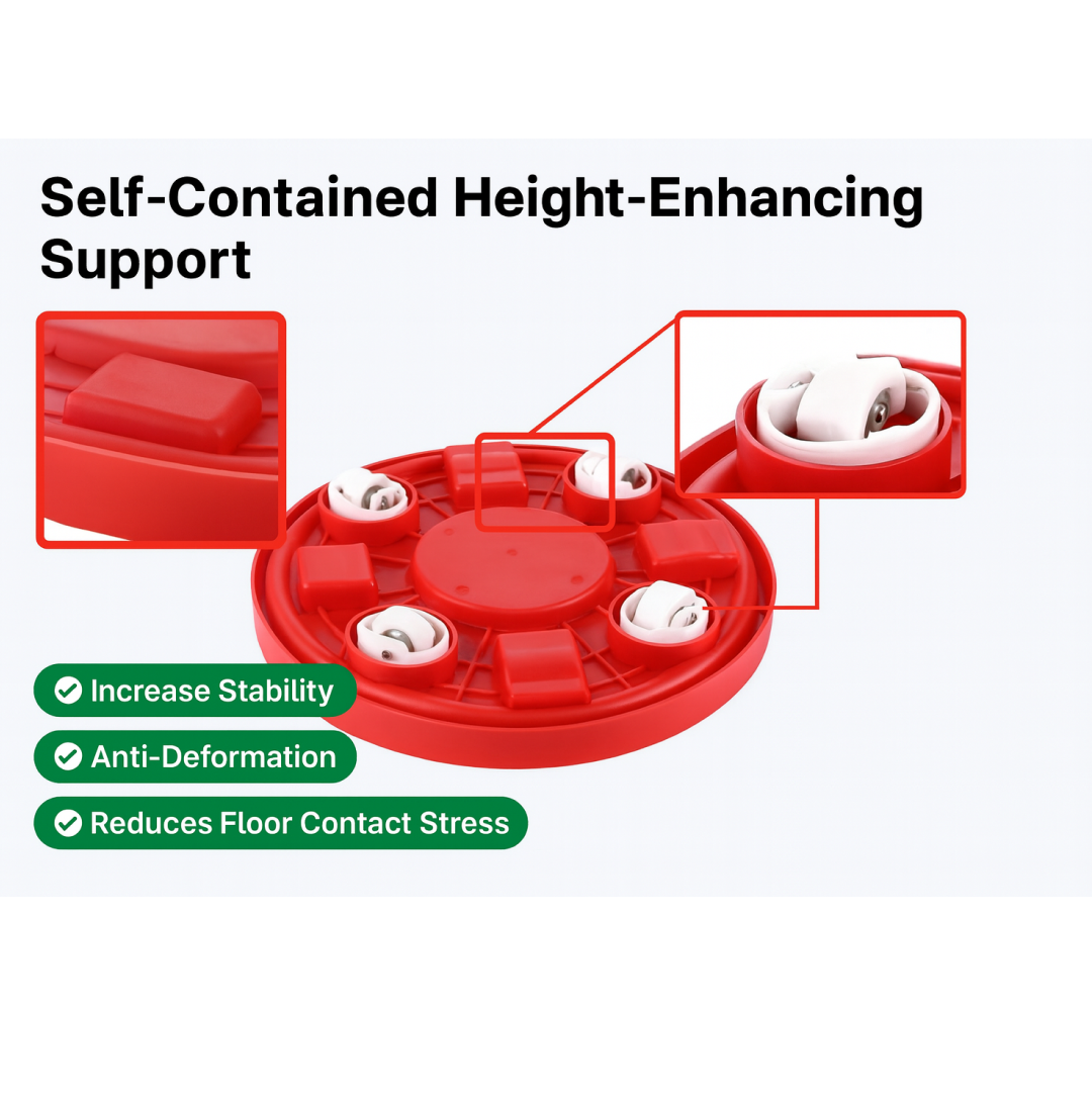 Gas Cylinder Trolley Stand with Movable Wheels