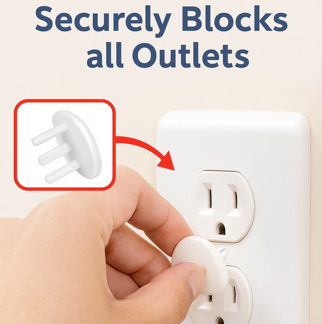 Safety Cover Guards for Electric Socket Plug (Big)