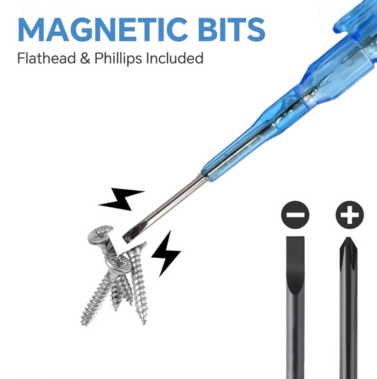 Metal Linemen Tester Screwdriver