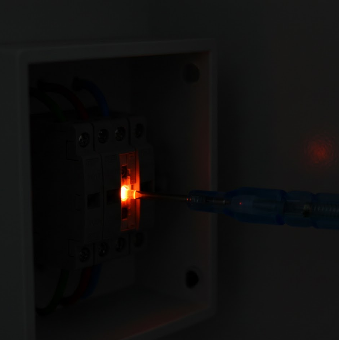 Metal Linemen Tester Screwdriver