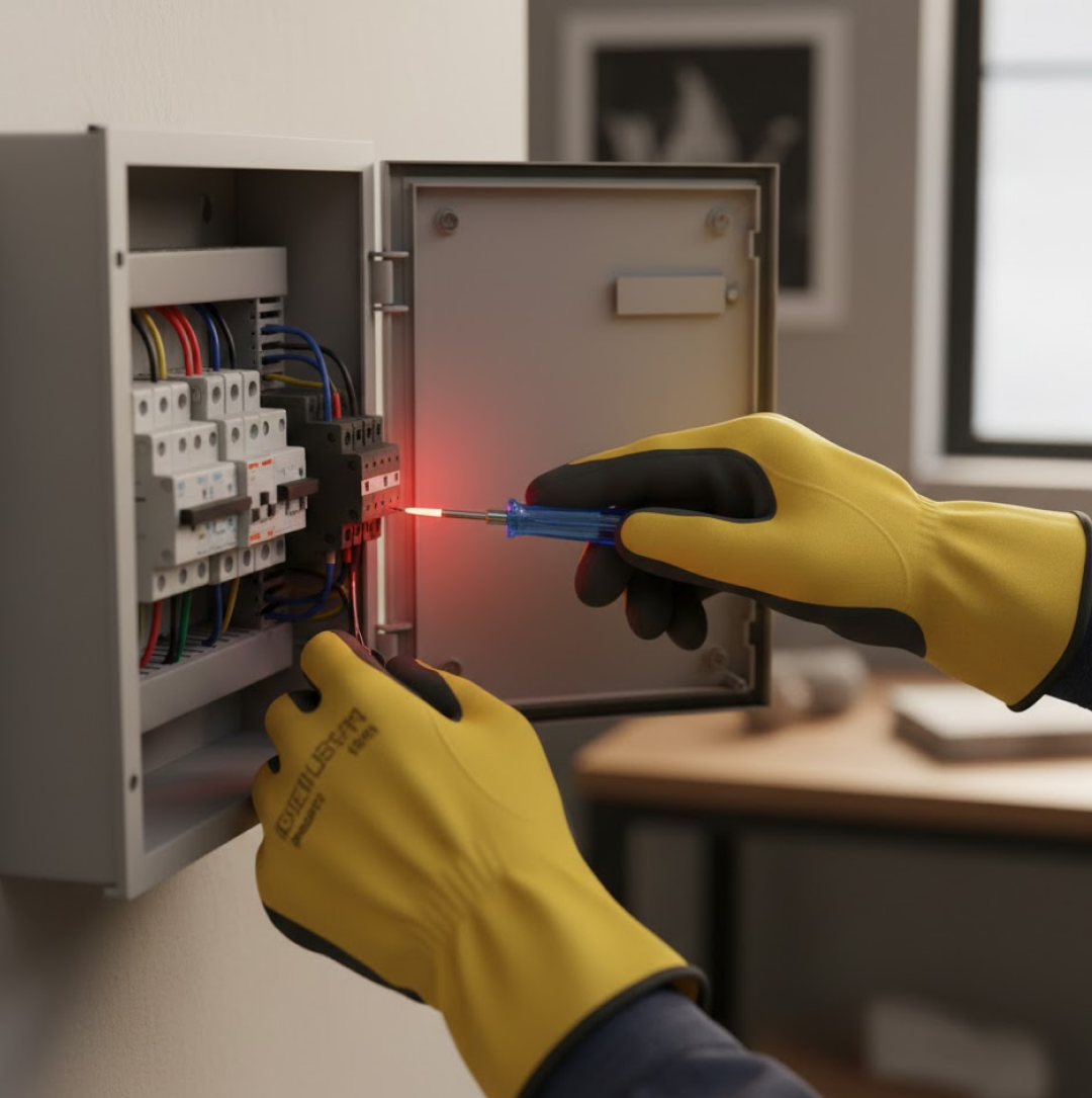 Metal Linemen Tester Screwdriver